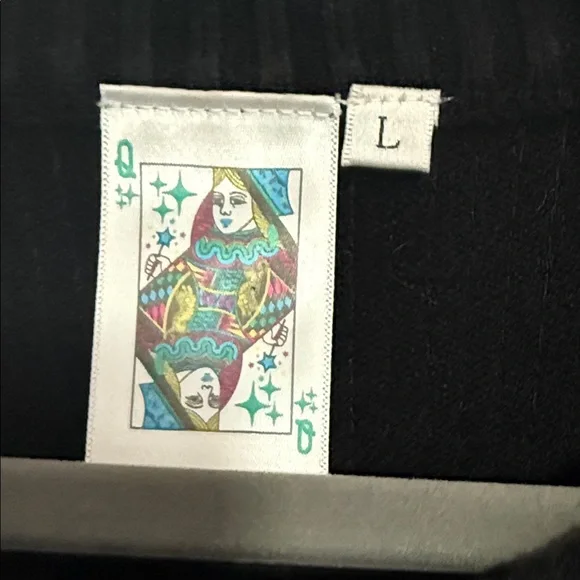 QUEEN OF SPARKLES Holographic Sequin Sweater - Picture 3 of 4